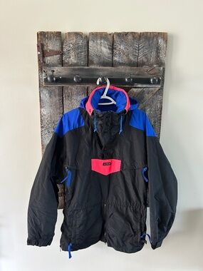 Men's Columbia Radial Sleeve 100% Nylon Pullover Jacket